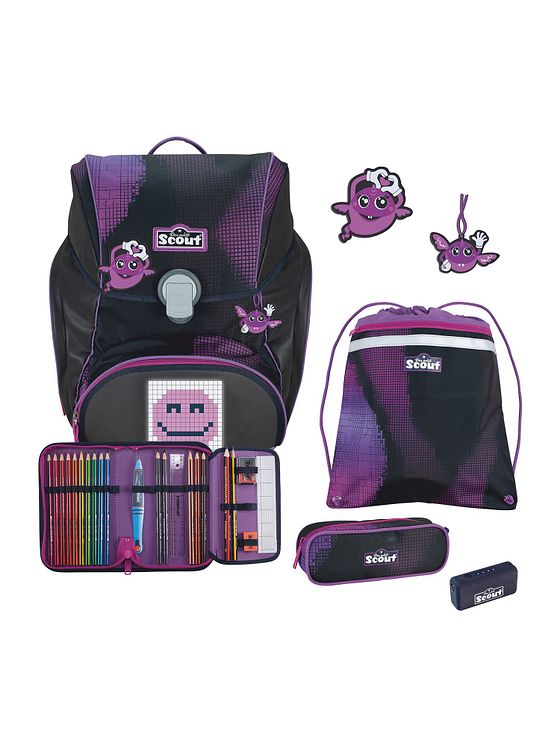 Scout Alpha Skoleransel-sæt 5-delt