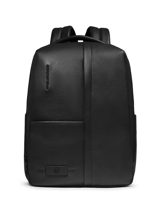 Piquadro Russell Mochila de negocios Bloqueo RFID Piel natural 42 cm Compartimento para el portátil
