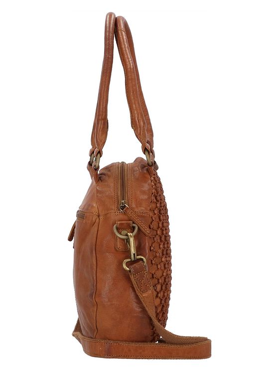 Greenland Nature Femi & Nine skuldertaske i læder 34 cm