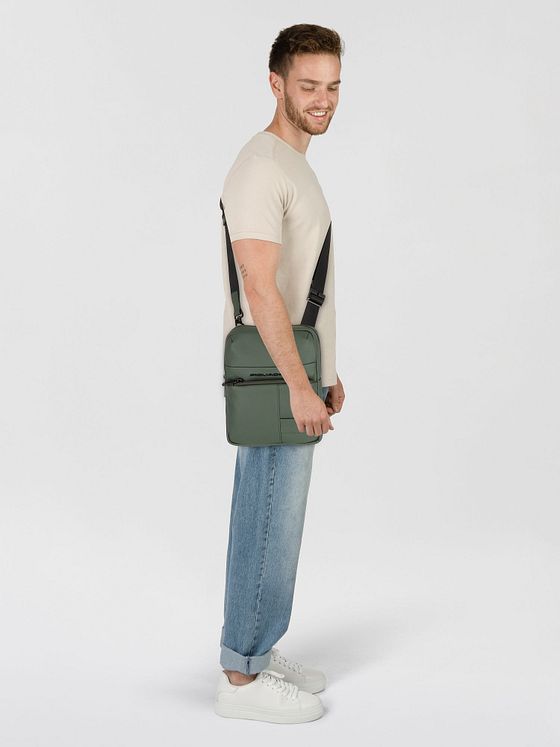 Piquadro Wollem skuldertaske 24 cm Piquadro Wollem skuldertaske 24 cm