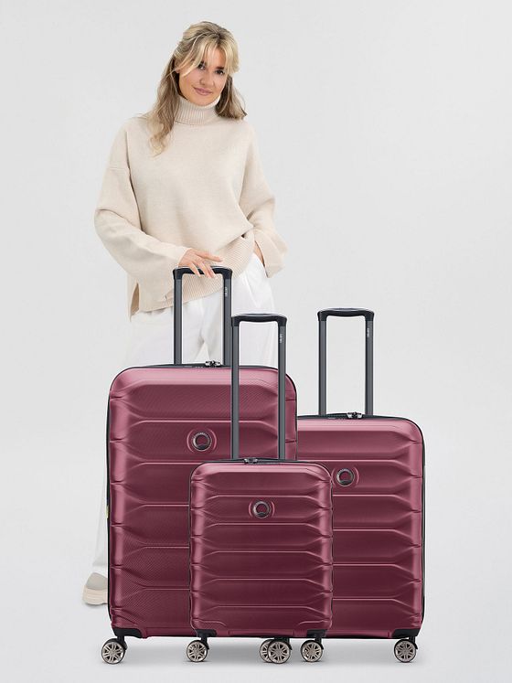 Delsey Paris Meteor 4 hjul Kuffert 3-delt med strækfold