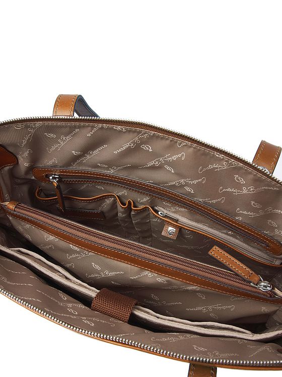 Castelijn & Beerens Lia Shopper-taske RFID-beskyttelse Læder 45 cm Laptoprum