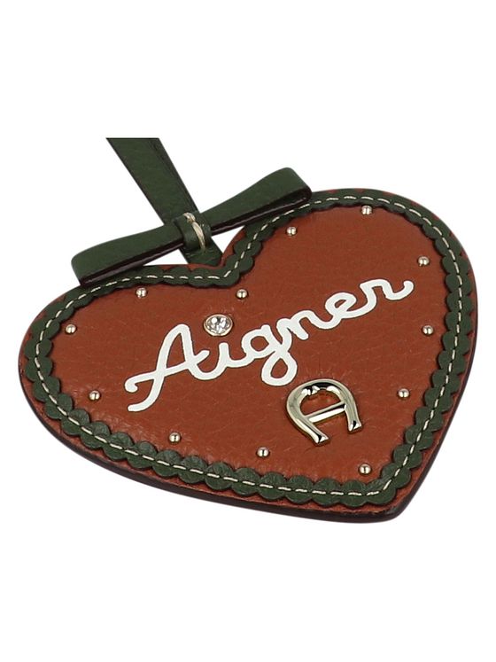 AIGNER Modetaske-tag i læder 8 cm