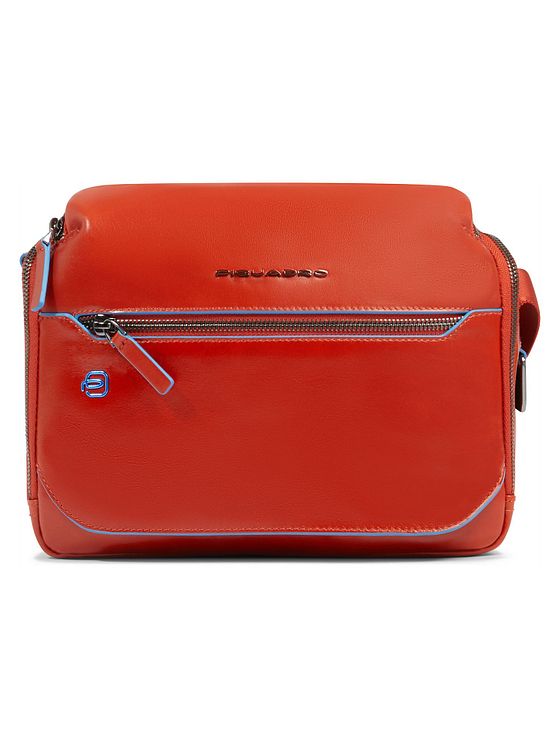 Piquadro Blue Square Skuldertaske Læder 27 cm