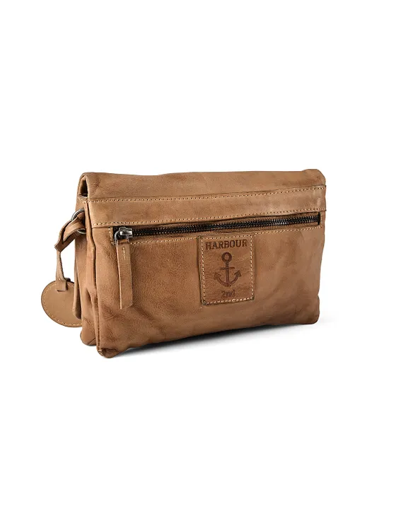 Harbour 2nd Anchor Love Bolsa de hombro Piel natural 22.5 cm