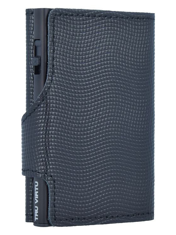 Tru Virtu Click & Slide kreditkortholder pung RFID læder 6,5 cm