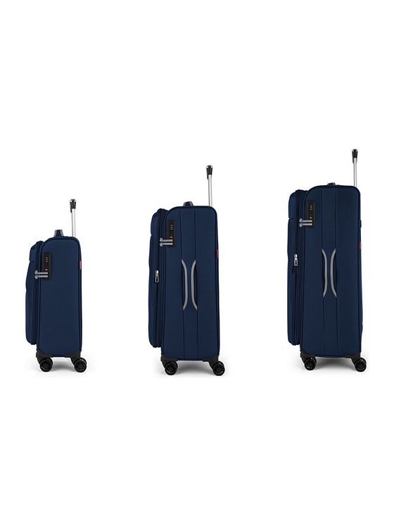 Gabol Zambia 4 hjul Kuffert 3-delt med strækfold