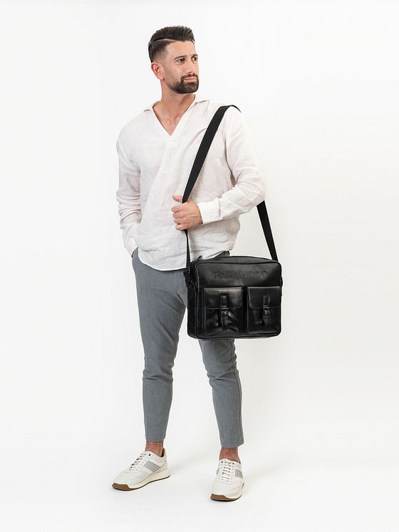 Farmhood Memphis Dokumenttaske Messenger Læder 38 cm Laptoprum