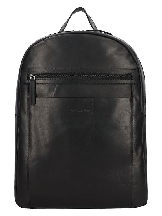 Greenburry Pure Black Daypack Læder 46 cm Laptoprum Greenburry Pure Black Daypack Læder 46 cm Laptoprum