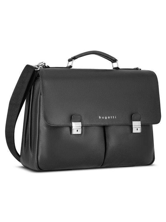bugatti Valencia Asiakirjasalkku Nahka 43 cm Kannettavan tietokoneen taskun syvyys bugatti Valencia Asiakirjasalkku Nahka 43 cm Kannettavan tietokoneen taskun syvyys