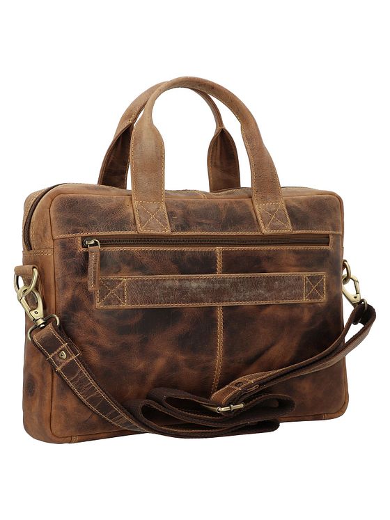 Greenburry Vintage Dokumenttaske Læder 38 cm Laptoprum