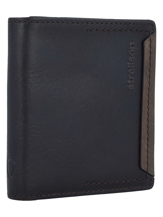 Strellson Camden-pung i læder 9,5 cm