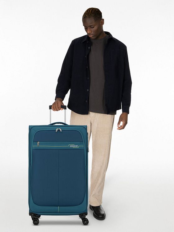 American Tourister Deep Dive 4 kolečka Vozík L 80 cm s roztažitelným záhybem