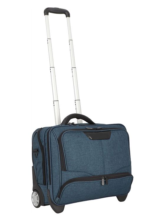 Dermata 2 kolečka Business vozík 46 cm Kapsa na notebook