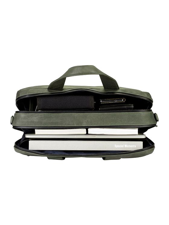 Leonhard Heyden Den Haag dokumentmappe læder 40 cm rum til bærbar computer