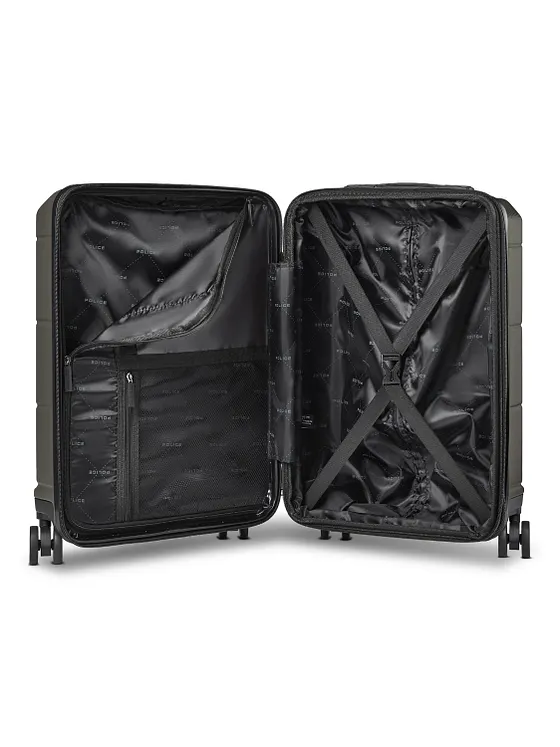Police London 4 ruedas Maleta de cabina 55 cm Compartimento para el portátil Con asa expansible Police London 4 ruedas Maleta de cabina 55 cm Compartimento para el portátil Con asa expansible