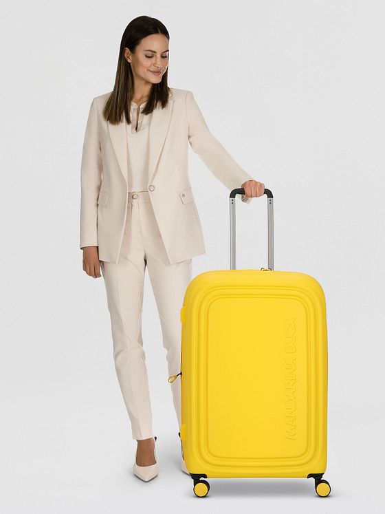 Mandarina Duck Logoduck + 4 hjul Trolley L 75 cm