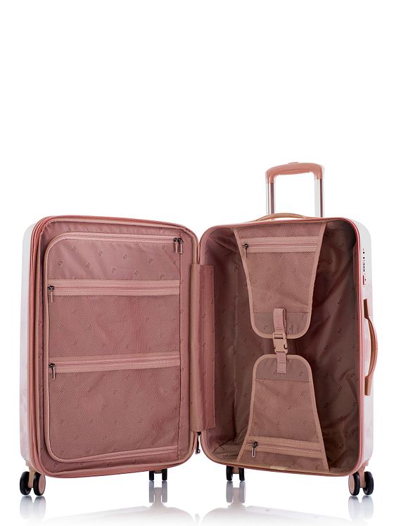 Heys Black Camo 4 kolečka Sada kufrů 3-dílný s roztažitelným záhybem