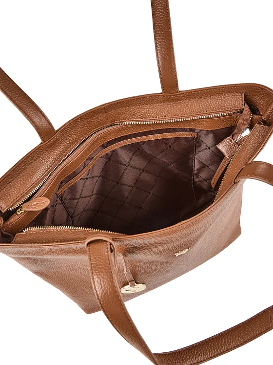 Braun Büffel Hanna Bolsa de compras Piel natural 43 cm