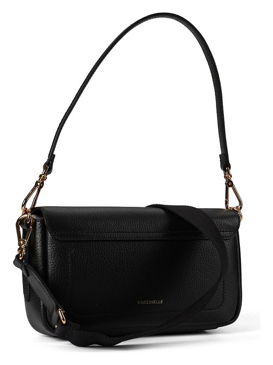 Coccinelle C-Me Lock Skuldertaske Læder 24 cm