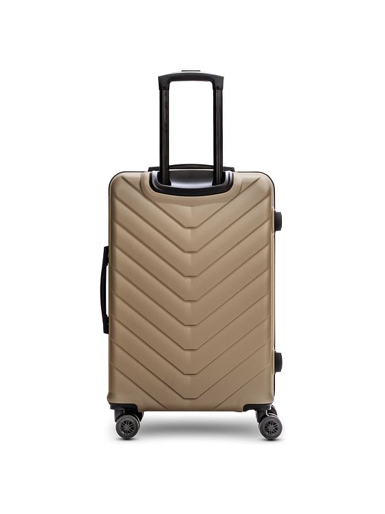 Redolz Essentials 07 3-SET 4 kolečka Sada kufrů 3-dílný