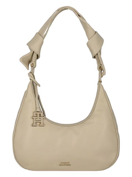 Tommy Hilfiger Pushlock Skuldertaske Læder 28 cm