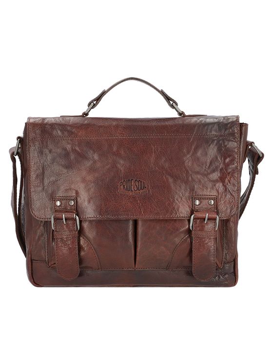 Pride and Soul Baggie dokumentmappe læder 35 cm rum til bærbar computer Pride and Soul Baggie dokumentmappe læder 35 cm rum til bærbar computer