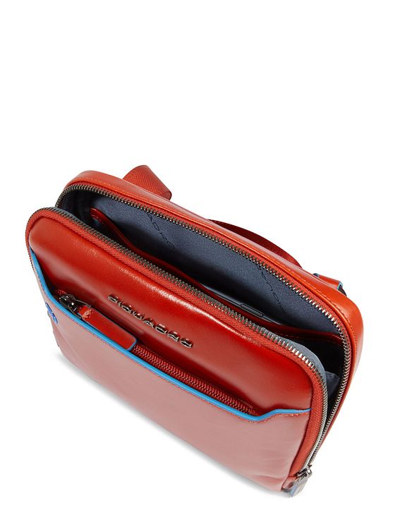 Piquadro Blue Square Taška přes rameno Kůže 21 cm