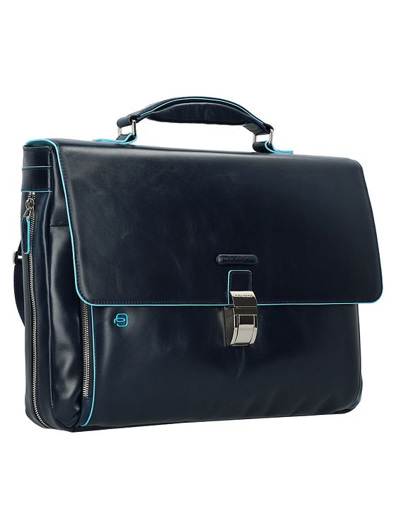 Piquadro Blue Square dokumentmappe II læder 40 cm laptop-rum Piquadro Blue Square dokumentmappe II læder 40 cm laptop-rum