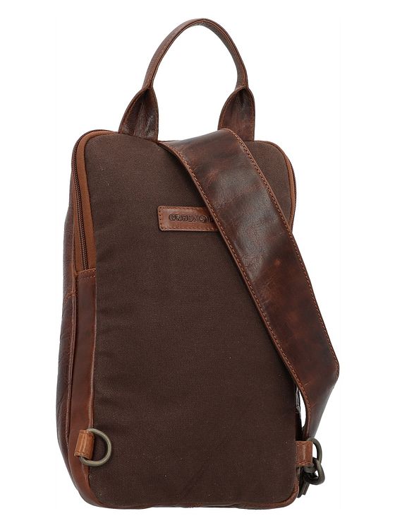 Greenburry Rugged Skuldertaske Læder 23 cm