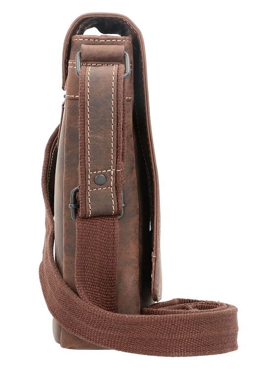 Jack Kinsky Baltimore 3 skuldertaske i læder 19 cm