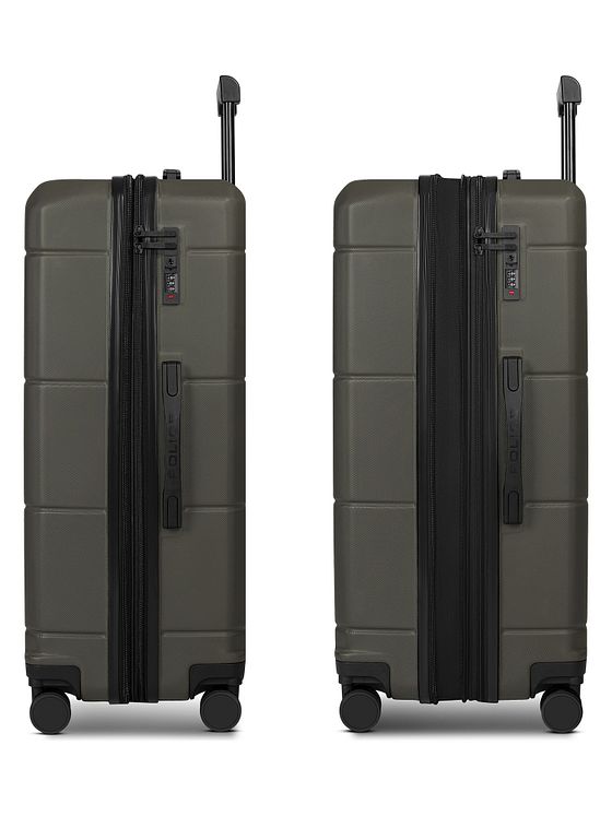 Police London 4 hjul Trolley 74 cm med strækfold