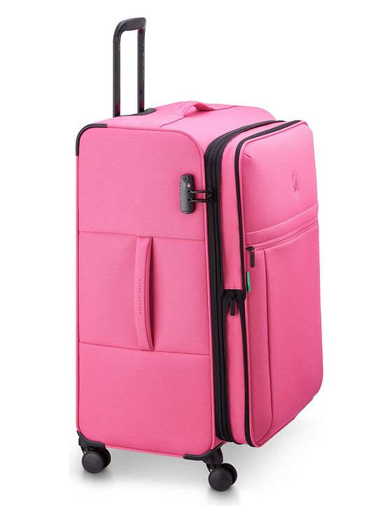 Delsey Paris x United Colors of Benetton BE 4-hjuls trolley L 76 cm med stretchfold