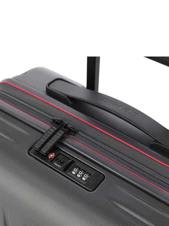 Travelite Dynamiic 4 kolečka Kabinkový kufr 55 cm s roztažitelným záhybem