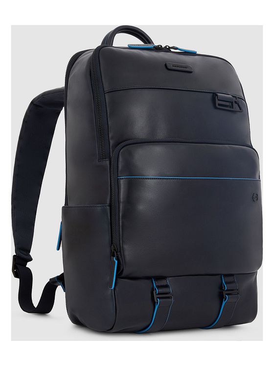 Piquadro Blue Square Revamp Forretningsrygsæk RFID-beskyttelse Læder 43 cm Laptoprum Piquadro Blue Square Revamp Forretningsrygsæk RFID-beskyttelse Læder 43 cm Laptoprum