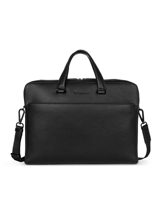 bugatti Black Dokumenttaske Læder 38 cm Laptoprum