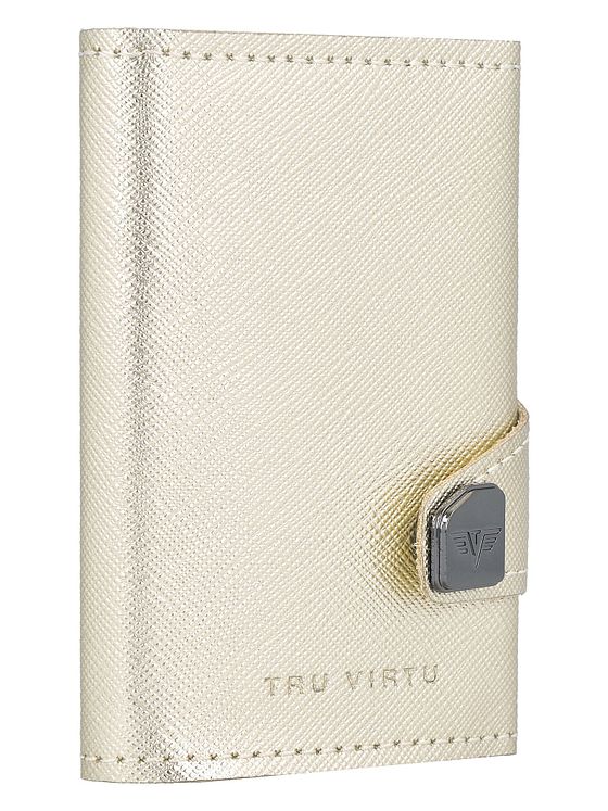 Tru Virtu Click & Slide kreditkortholder pung RFID læder 6,5 cm