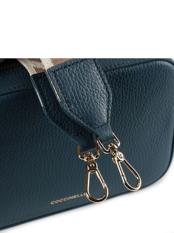 Coccinelle Tebe skuldertaske i læder 18 cm