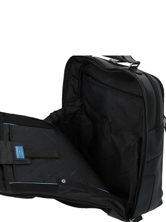 Piquadro Batoh Kůže 43 cm Kapsa na notebook