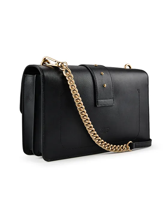 PINKO Love One Crossbody-laukku Nahka 27 cm