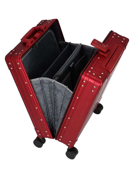 Aleon Business-kabinväska med 4-hjulig konstruktion i Aluminium, 55 cm Aleon Business-kabinväska med 4-hjulig konstruktion i Aluminium, 55 cm