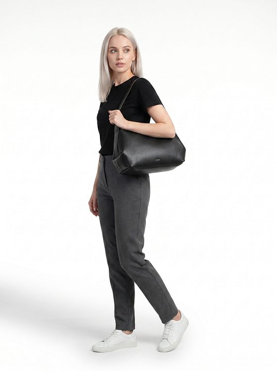 Boss Caylie Skuldertaske Læder 30 cm Boss Caylie Skuldertaske Læder 30 cm