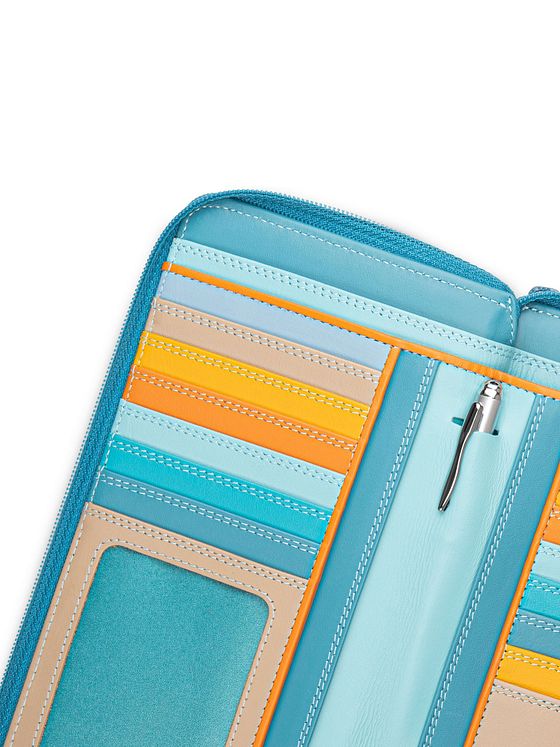 Mywalit Medium Tri-fold pung i læder 14 cm