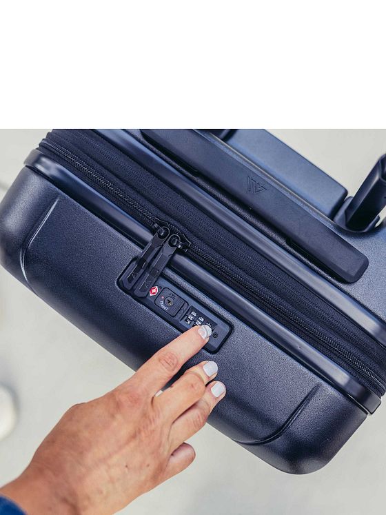 Gregory Quadro Pro 4 hjul Kabinetrolley 55 cm med strækfold