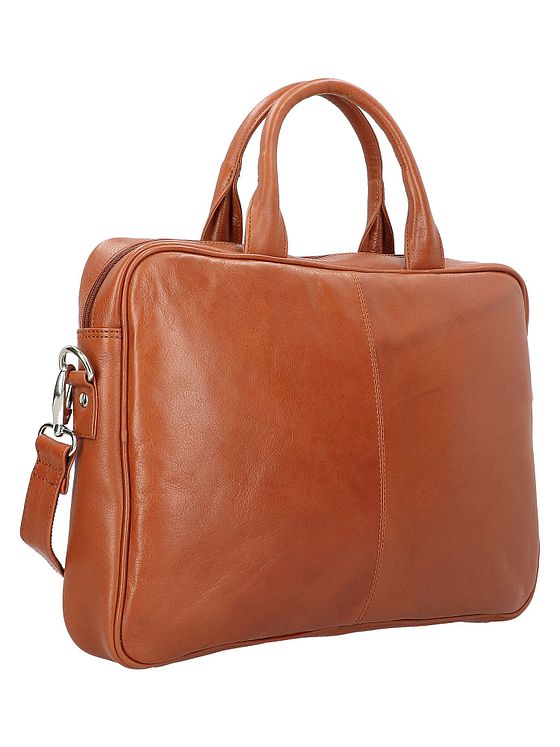 Dermata Dokumentmappe i læder med 39 cm rum til bærbar computer