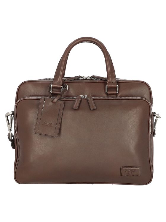 Picard Autentisk dokumentmappe i læder med 38 cm rum til bærbar computer