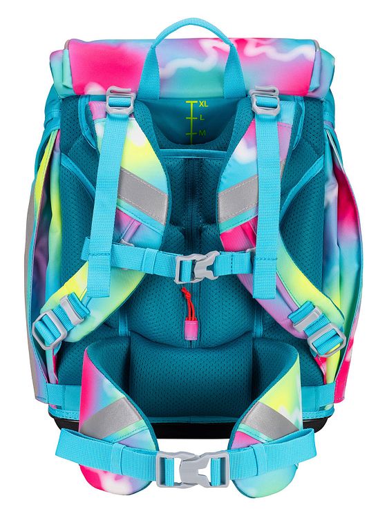 Scout Alpha Safety Light Skoleransel-sæt 5-delt