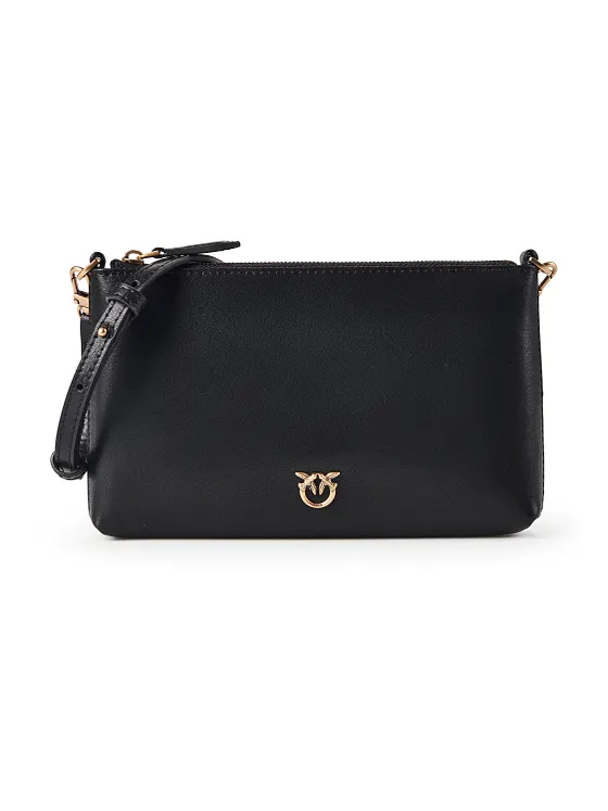 PINKO Flat Horizontal Mini Clutch Læder 19.5 cm PINKO Flat Horizontal Mini Clutch Læder 19.5 cm