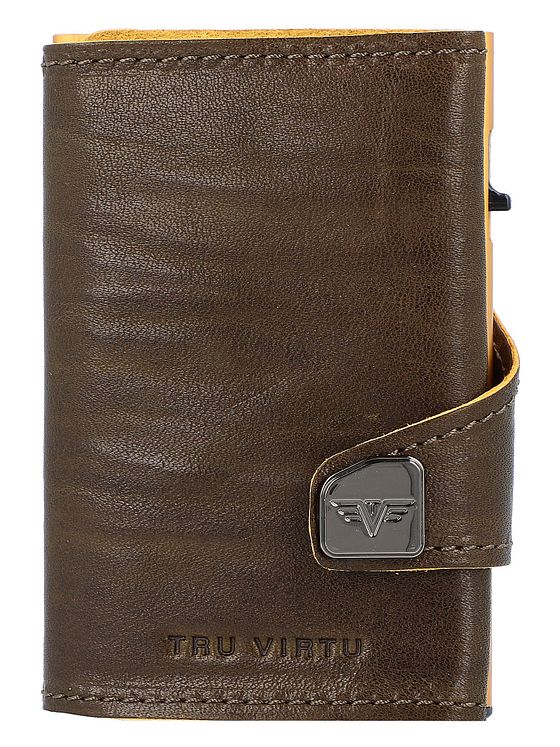 Tru Virtu Click & Slide kreditkortholder RFID læder 6,5 cm