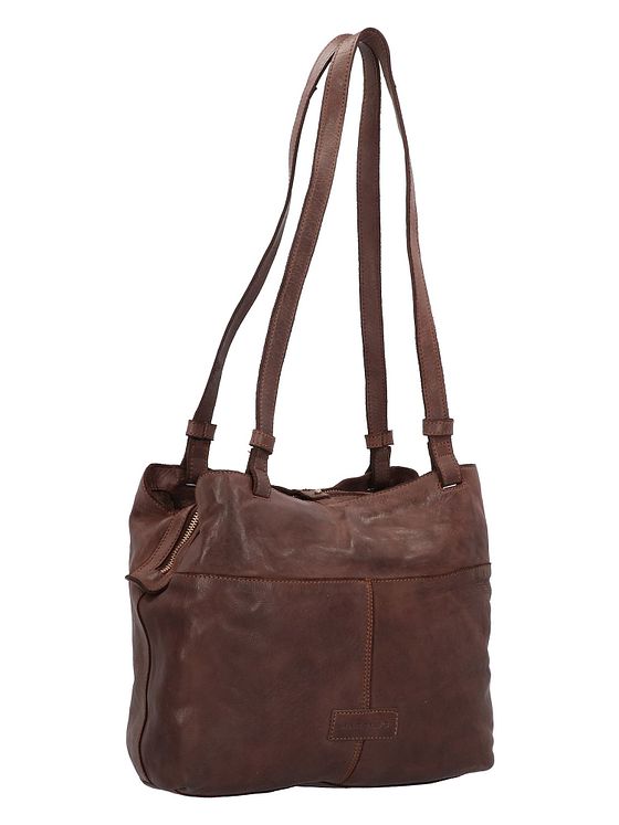 Harold's Submarine skuldertaske i læder 31 cm